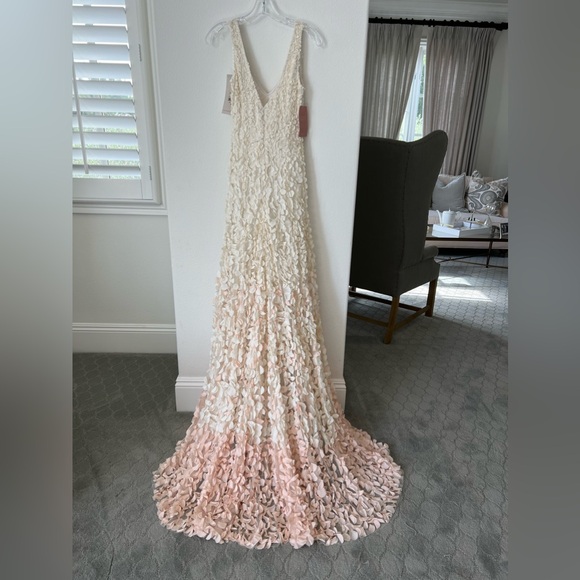 NWT BHLDN Anthropologie Theia Emma Cherry Blossom Wedding Prom Gown 2 NWT $2195 - Picture 15 of 15